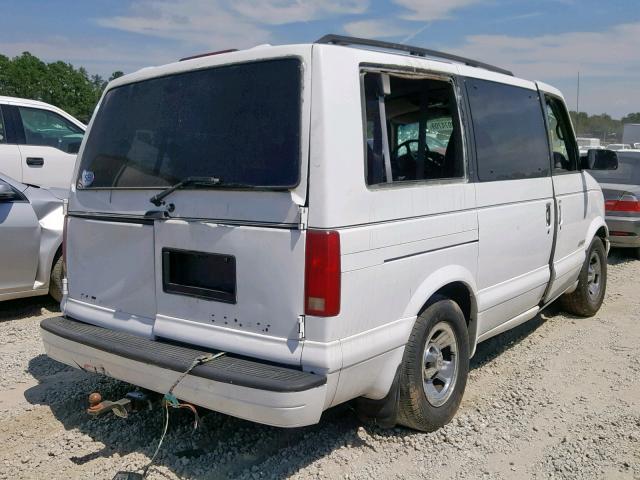 1GNDM19W4XB135345 - 1999 CHEVROLET ASTRO WHITE photo 4