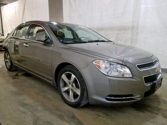 1G1ZC5E07CF149603 - 2012 CHEVROLET MALIBU 1LT GRAY photo 1