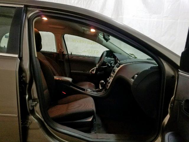 1G1ZC5E07CF149603 - 2012 CHEVROLET MALIBU 1LT GRAY photo 5