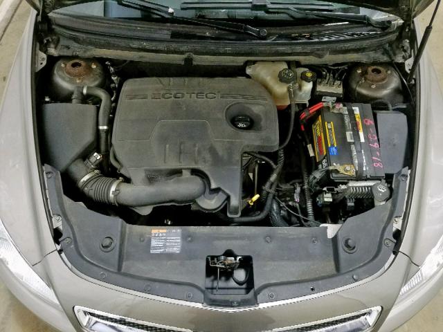 1G1ZC5E07CF149603 - 2012 CHEVROLET MALIBU 1LT GRAY photo 7