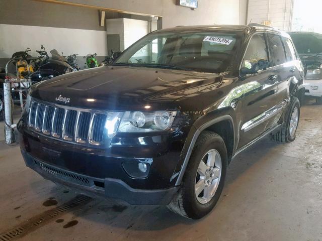 1J4RS4GG1BC658255 - 2011 JEEP GRAND CHER BLACK photo 2