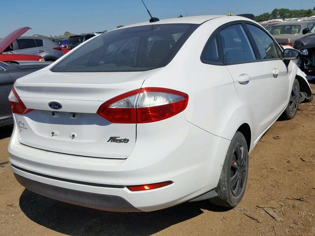 3FADP4AJ0FM148785 - 2015 FORD FIESTA S WHITE photo 4