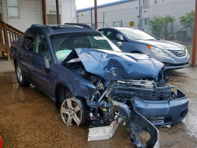 4S4BT62C357102655 - 2005 SUBARU BAJA SPORT BLUE photo 1