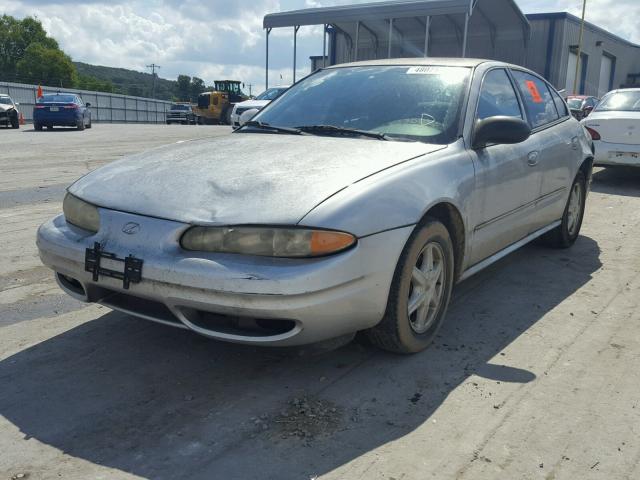 1G3NL52F94C118306 - 2004 OLDSMOBILE ALERO GL SILVER photo 2