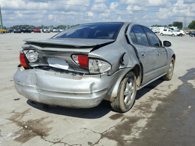 1G3NL52F94C118306 - 2004 OLDSMOBILE ALERO GL SILVER photo 4