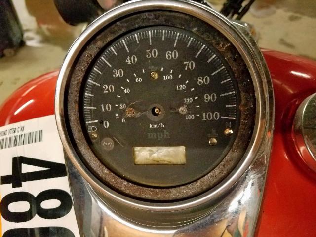 JH2RC44016M000758 - 2006 HONDA VT750 C ORANGE photo 8