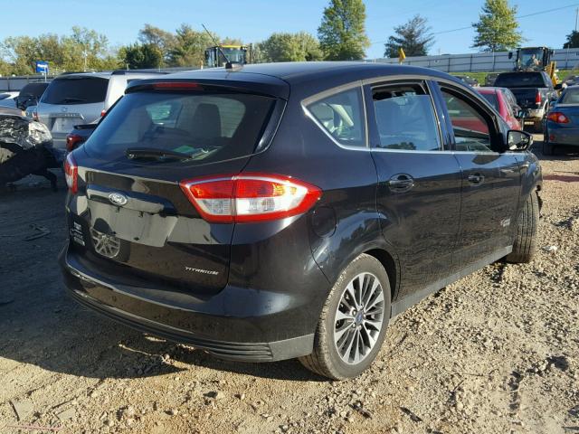 1FADP5FU4HL104737 - 2017 FORD C-MAX TITA BLACK photo 4