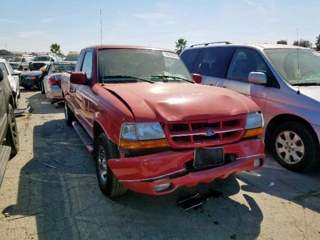 1FTYR14V6XPB07785 - 1999 FORD RANGER SUP RED photo 1