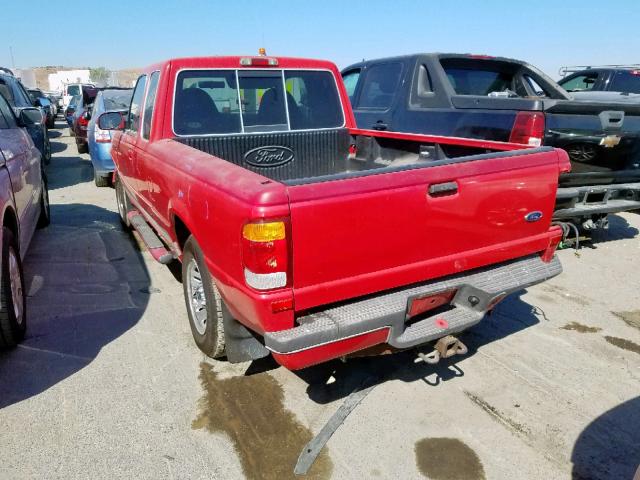 1FTYR14V6XPB07785 - 1999 FORD RANGER SUP RED photo 3