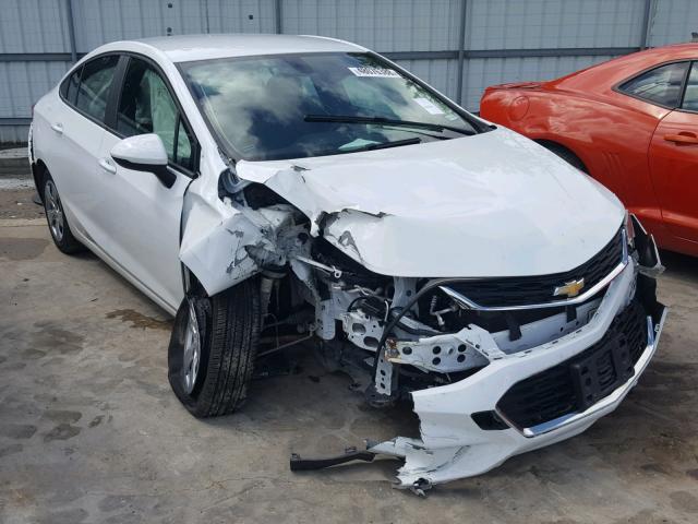 1G1BC5SM9J7160294 - 2018 CHEVROLET CRUZE LS WHITE photo 1