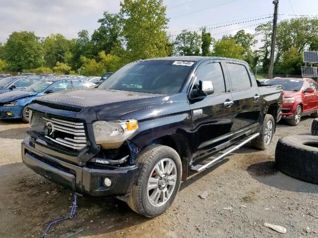 5TFAW5F1XFX470004 - 2015 TOYOTA TUNDRA CRE 黑色 照片 2