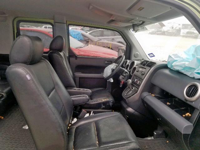 5J6YH28736L007700 - 2006 HONDA ELEMENT EX GREEN photo 5