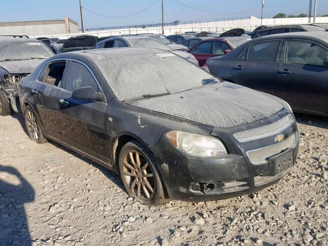 1G1ZK57748F158490 - 2008 CHEVROLET MALIBU LTZ შავი ფოტო 1