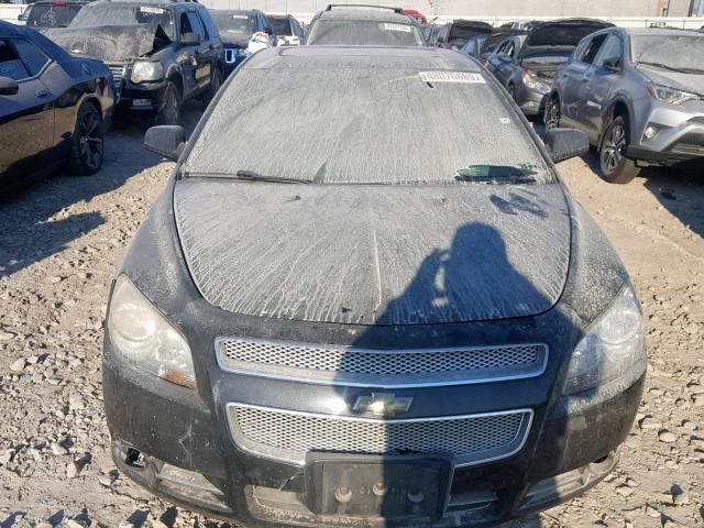 1G1ZK57748F158490 - 2008 CHEVROLET MALIBU LTZ შავი ფოტო 9