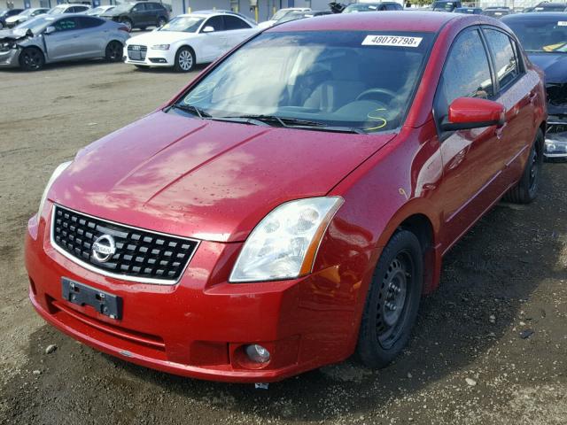 3N1AB61EX9L615654 - 2009 NISSAN SENTRA 2.0 RED photo 2