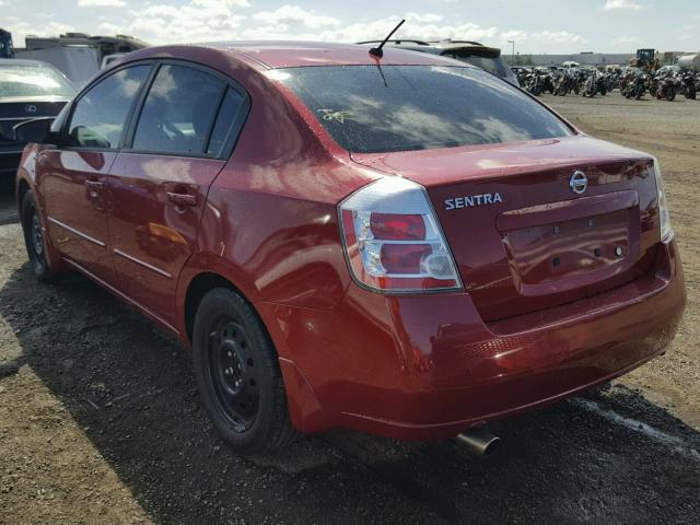 3N1AB61EX9L615654 - 2009 NISSAN SENTRA 2.0 RED photo 3