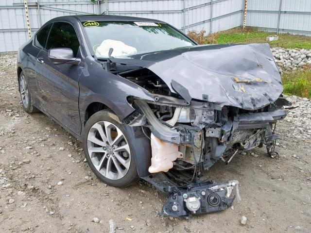 1HGCT2B81EA800389 - 2014 HONDA ACCORD EXL GRAY photo 1