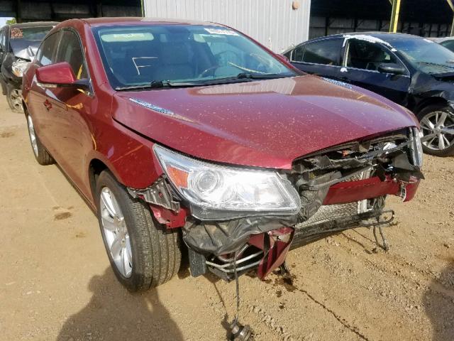 1G4GC5GD0BF343186 - 2011 BUICK LACROSSE C RED photo 1