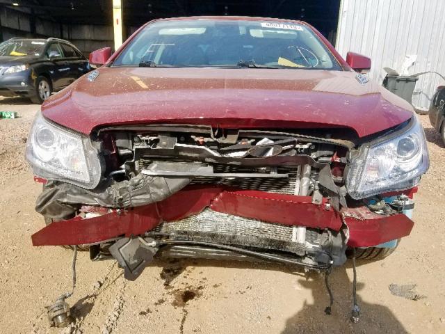 1G4GC5GD0BF343186 - 2011 BUICK LACROSSE C RED photo 9