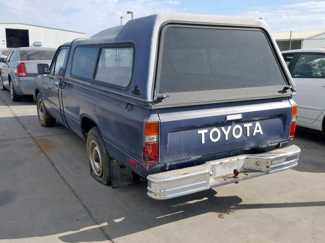 JT4RN44D4C0099228 - 1982 TOYOTA PICKUP / C BLUE photo 3