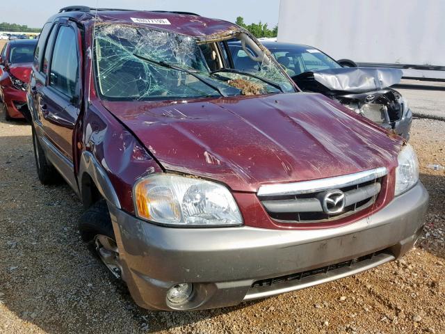 4F2YZ94103KM06711 - 2003 MAZDA TRIBUTE LX MAROON photo 1