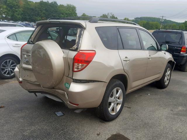 JTMBK31V285055532 - 2008 TOYOTA RAV4 LIMIT GOLD photo 4