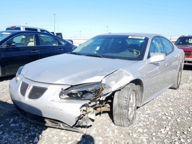 2G2WS522951279285 - 2005 PONTIAC GRAND PRIX Արծաթագույն լուսանկար 2