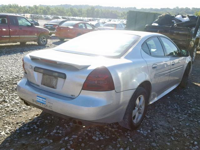 2G2WS522951279285 - 2005 PONTIAC GRAND PRIX Արծաթագույն լուսանկար 4