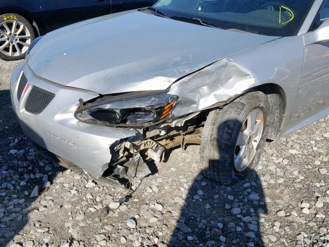 2G2WS522951279285 - 2005 PONTIAC GRAND PRIX Արծաթագույն լուսանկար 9