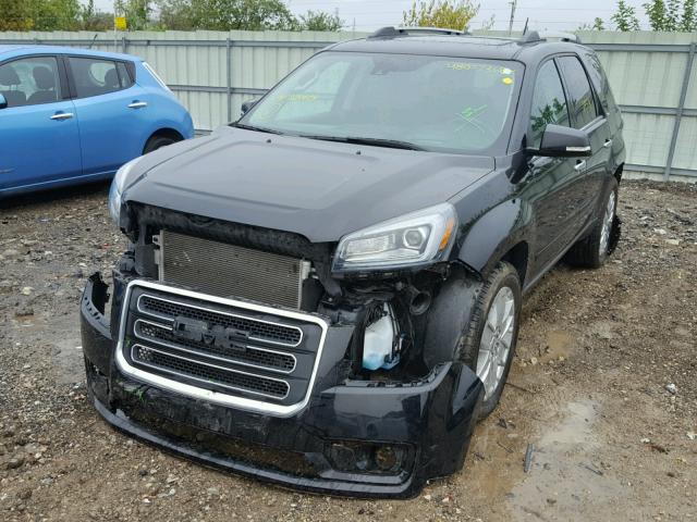 1GKKVSKD5HJ304604 - 2017 GMC ACADIA LIM BLACK photo 2