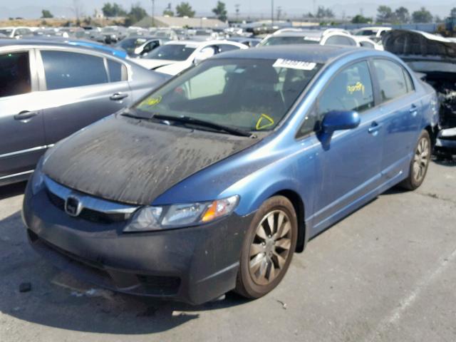 19XFA1F93AE000019 - 2010 HONDA CIVIC EXL 蓝色 照片 2