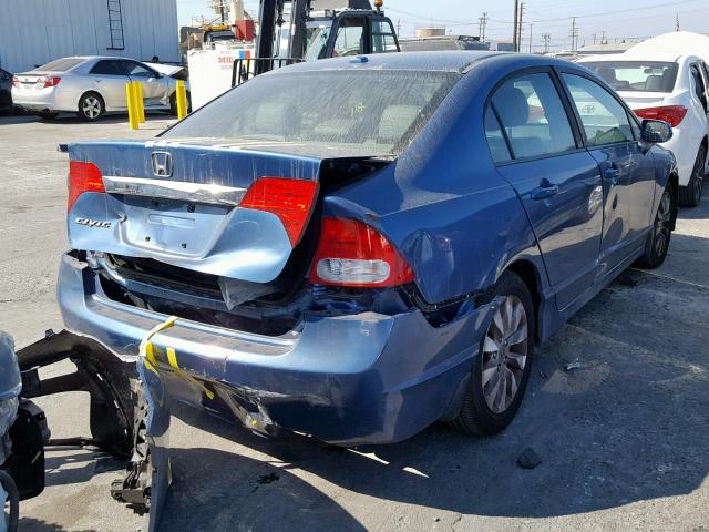 19XFA1F93AE000019 - 2010 HONDA CIVIC EXL 蓝色 照片 4