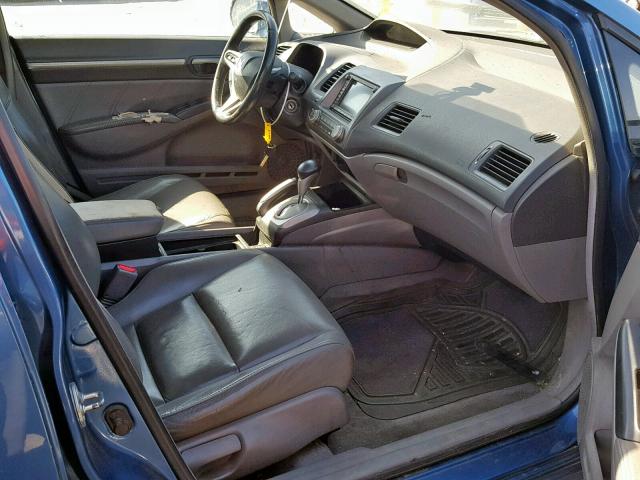 19XFA1F93AE000019 - 2010 HONDA CIVIC EXL 蓝色 照片 5