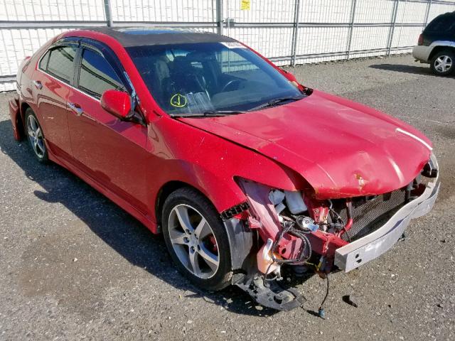 JH4CU2E88CC013673 - 2012 ACURA TSX SE RED photo 1