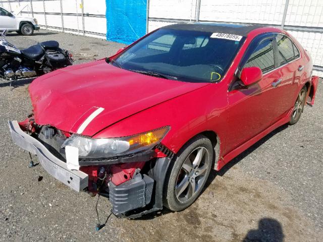 JH4CU2E88CC013673 - 2012 ACURA TSX SE RED photo 2