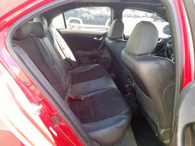 JH4CU2E88CC013673 - 2012 ACURA TSX SE RED photo 6