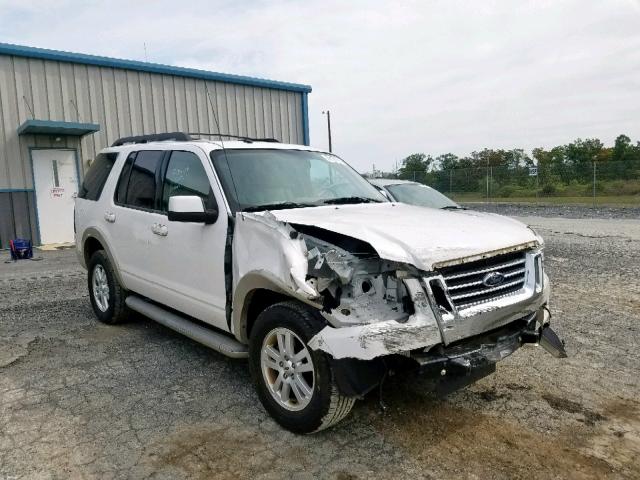 1FMEU7EE5AUA59798 - 2010 FORD EXPLORER E WHITE photo 1