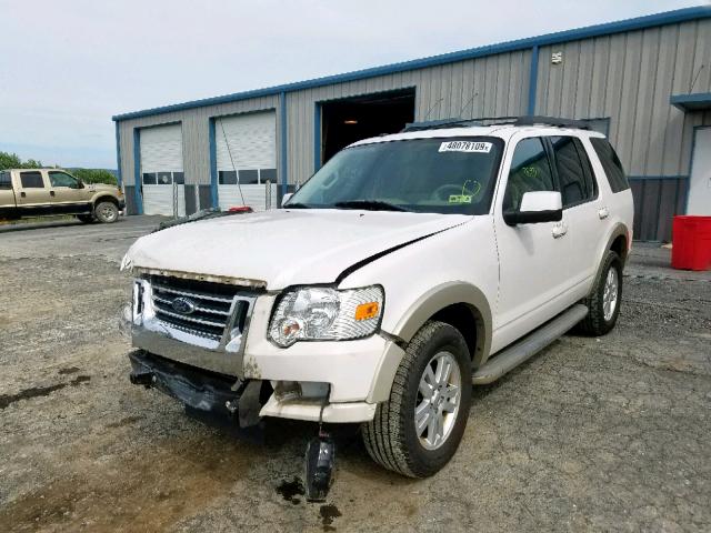 1FMEU7EE5AUA59798 - 2010 FORD EXPLORER E WHITE photo 2