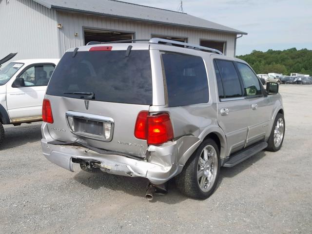 5LMFU28R33LJ03907 - 2003 LINCOLN NAVIGATOR TAN photo 4