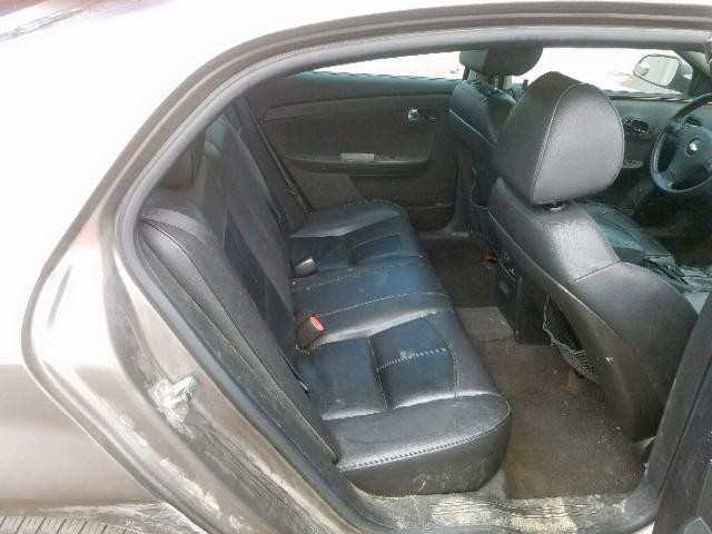 1G1ZE5EUXCF213050 - 2012 CHEVROLET MALIBU LTZ ბურგუნდია ფოტო 6