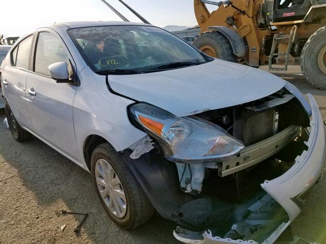 3N1CN7AP8GL868931 - 2016 NISSAN VERSA S WHITE photo 1