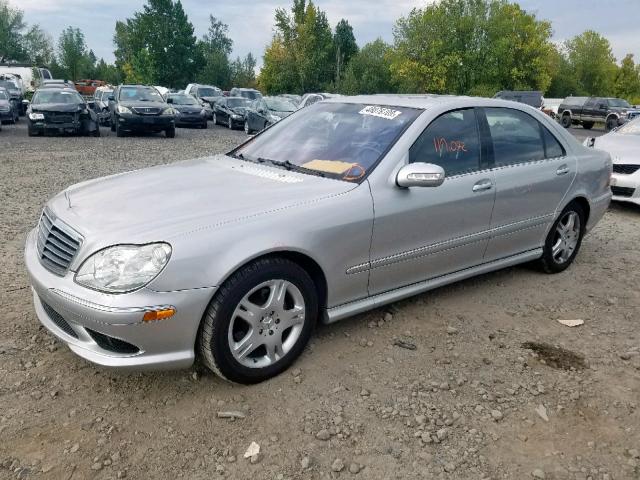 WDBNG70J06A476902 - 2006 MERCEDES-BENZ S 430 SILVER photo 2