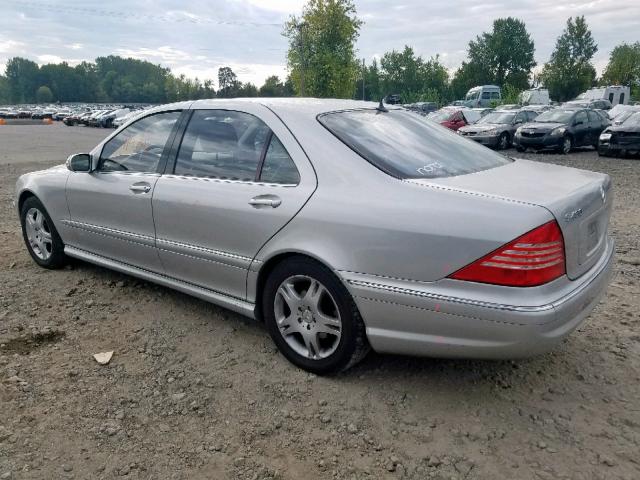 WDBNG70J06A476902 - 2006 MERCEDES-BENZ S 430 SILVER photo 3