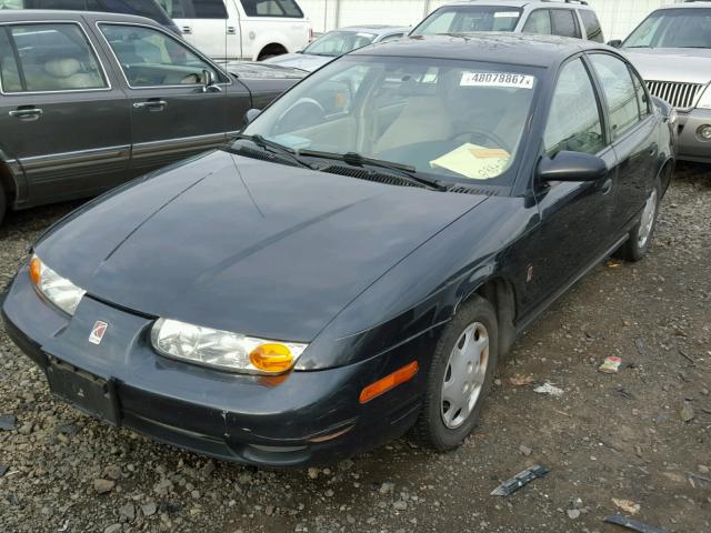 1G8ZH52892Z233285 - 2002 SATURN SL1 BLACK photo 2