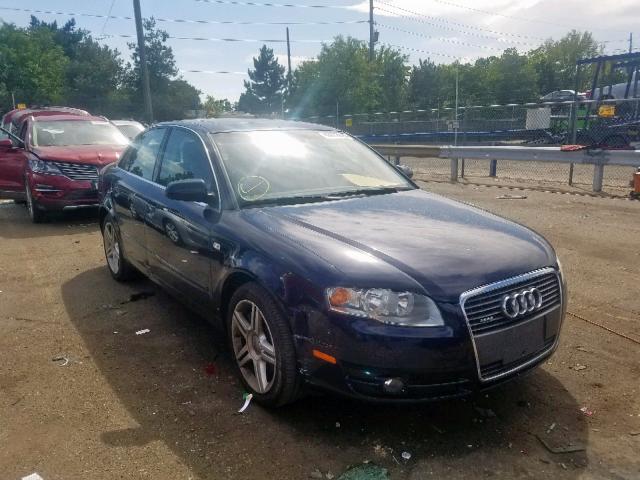 WAUDF78E86A158627 - 2006 AUDI A4 2.0T QU BLUE photo 1