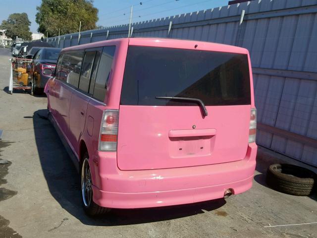 JTLKT324164094588 - 2006 TOYOTA SCION XB 粉色 照片 3