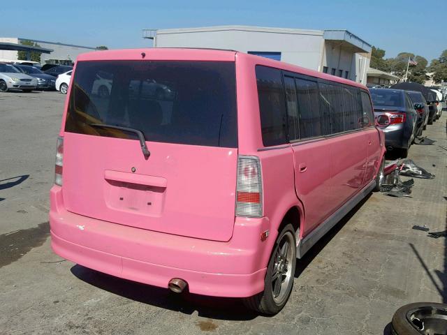 JTLKT324164094588 - 2006 TOYOTA SCION XB 粉色 照片 4