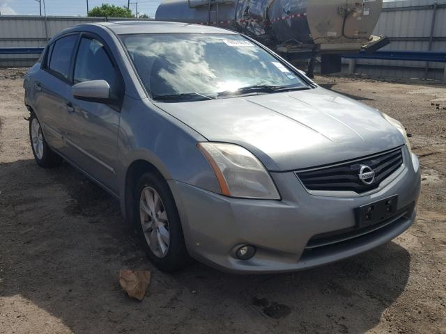 3N1AB6AP5CL778429 - 2012 NISSAN SENTRA 2.0 GRAY photo 1