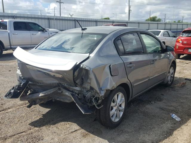 3N1AB6AP5CL778429 - 2012 NISSAN SENTRA 2.0 GRAY photo 4