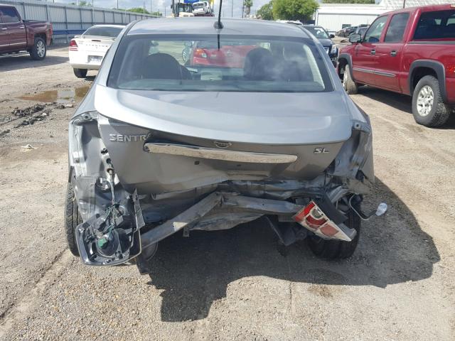 3N1AB6AP5CL778429 - 2012 NISSAN SENTRA 2.0 GRAY photo 9